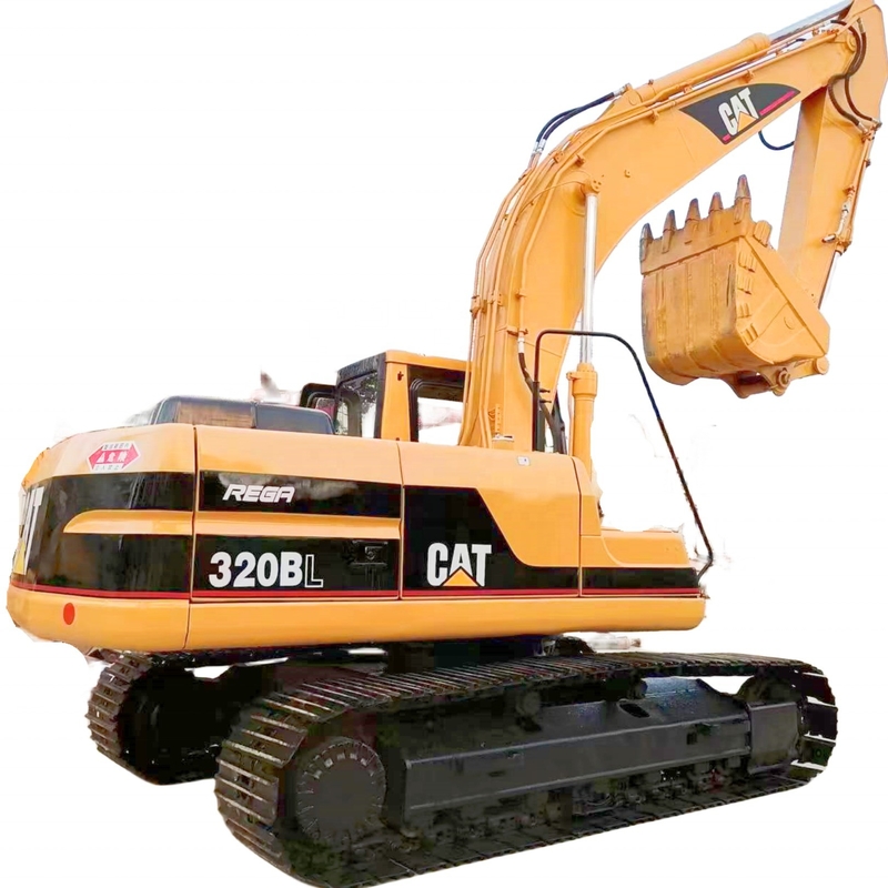 Escavação original de tinta usada Caterpillar 320BL com capacidade de balde de 0,3m3 do Japão