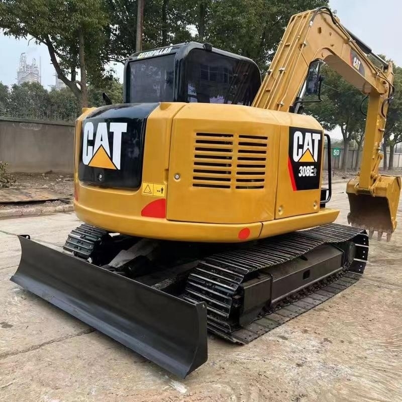 Máquina de rastreamento CAT308E Excavadora usada com 0-2000 horas de trabalho em bom estado