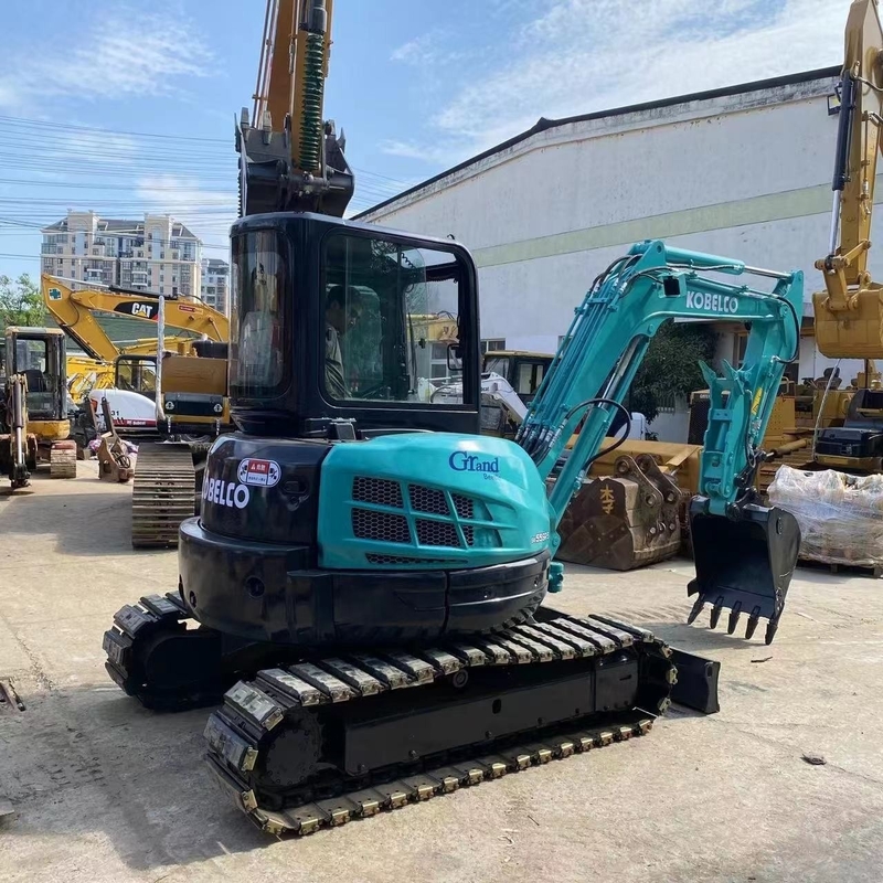 2021 Kobelco SK55R Excavator de 5 toneladas com motor original e em boas condições em Xangai