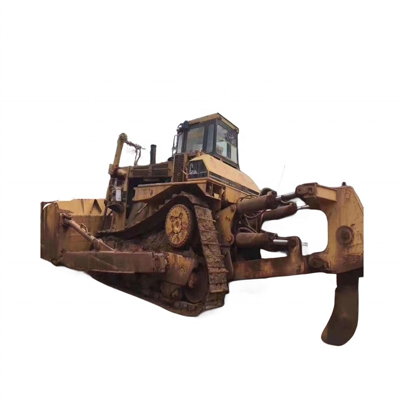 CAT D8L Bulldozer usado original e em bom estado, com outra válvula hidráulica incluída