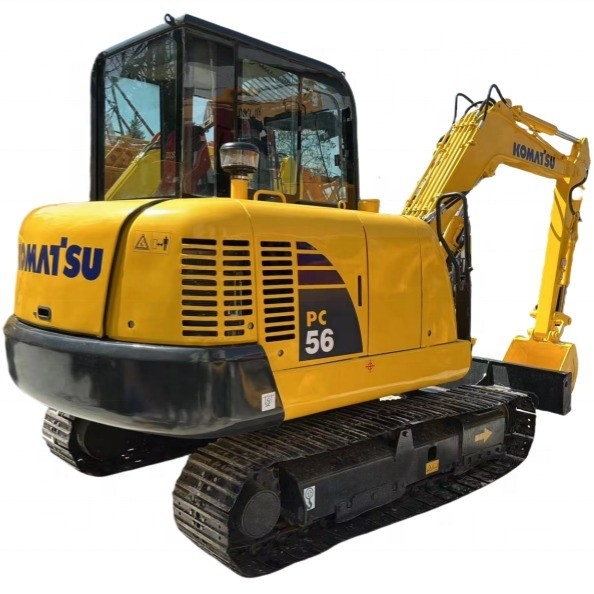Excavadora Komatsu PC55 acessível 5 toneladas Peso operacional 90% Usado para construção