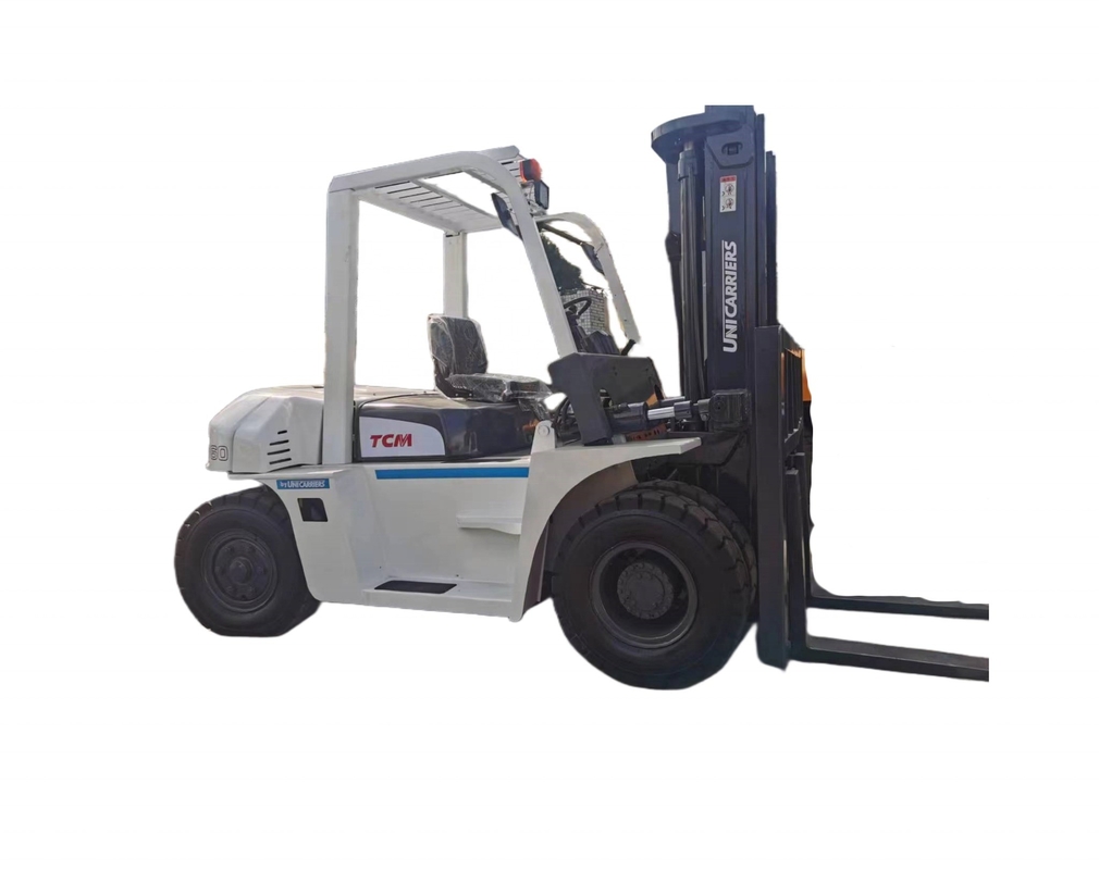 Japão Utilizado TCM 6 toneladas diesel em empilhadeira para a construção de cores originais Peso 6000 Kg