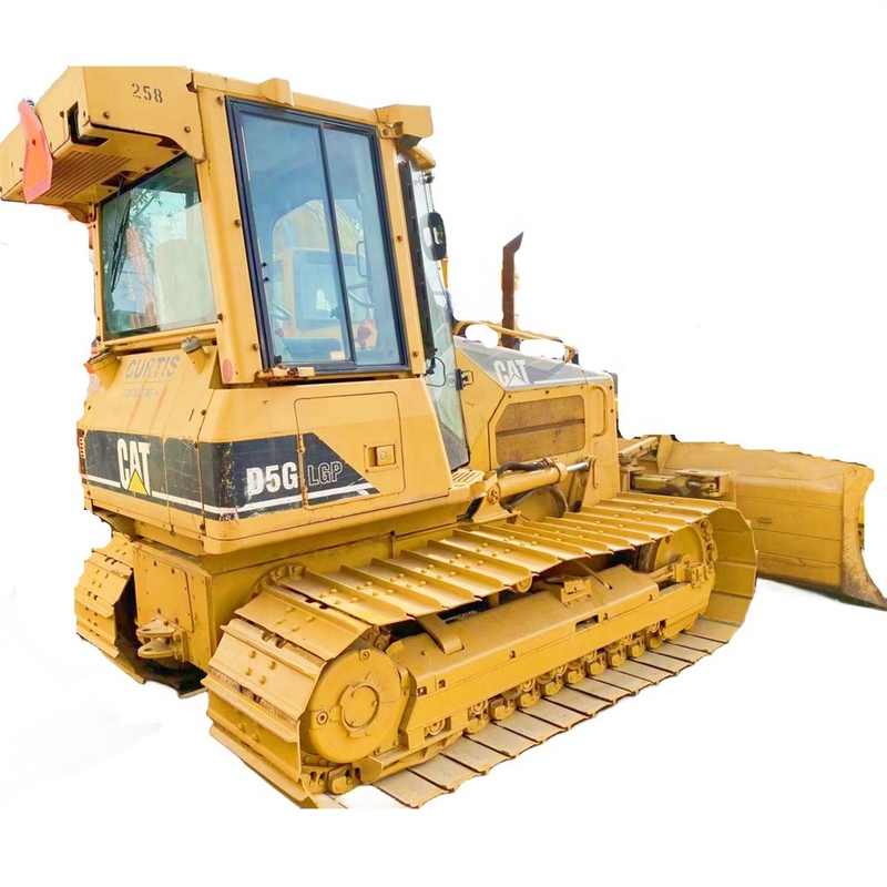 Bulldozer original japonês CAT D5G usado com motor Cat de 67 kW e motor original