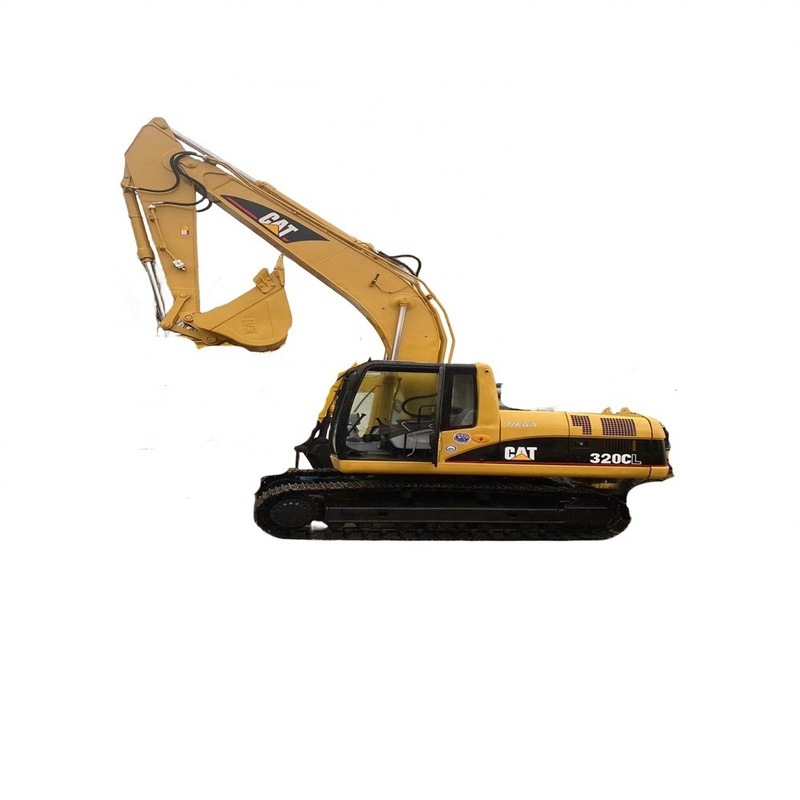 Excavadora CAT 320CL fabricada no Japão Usada Excavadora hidráulica de bom desempenho em Xangai