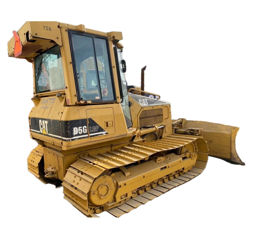 Color Original Mini Japão Made Caterpillar CAT D5G Bulldozer com 2.4m3 Capacidade Dozing