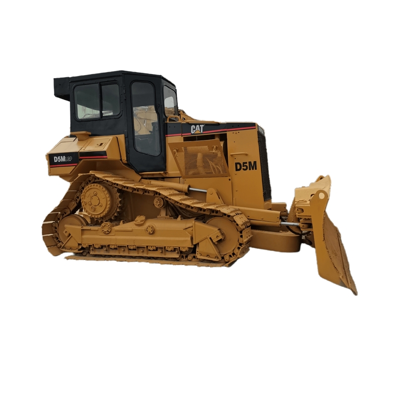 Alta eficiência operacional Bulldozer Caterpillar D5M japonês de baixa duração