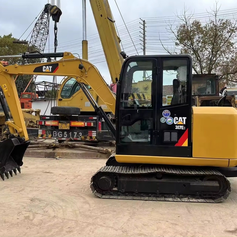 CAT 307E2 Excavadora 5000 kg Peso da máquina em boas condições para as suas necessidades