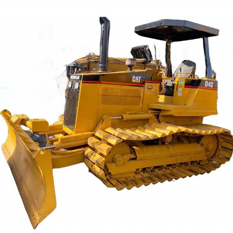 Bulldozer original 100% japonês CAT D4C da Caterpillar com bom desempenho e preço acessível