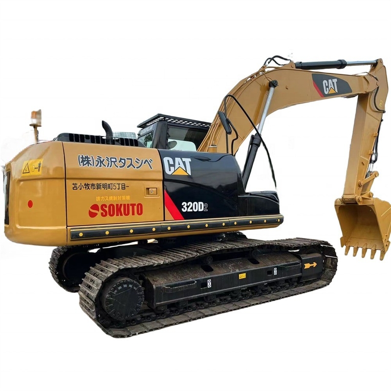 Boa condição Excavadora Caterpillar 320D2 Motor CAT original com poucas horas de trabalho
