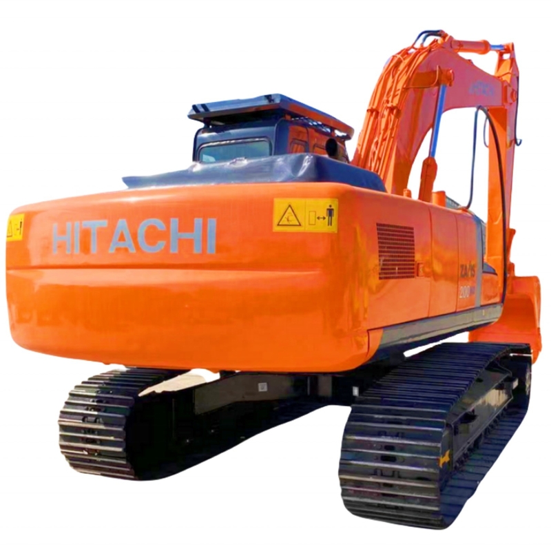 Excavadora HITACHI ZX200 importada do Japão Horas baixas Excavadora de rastreamento Excavadora usada