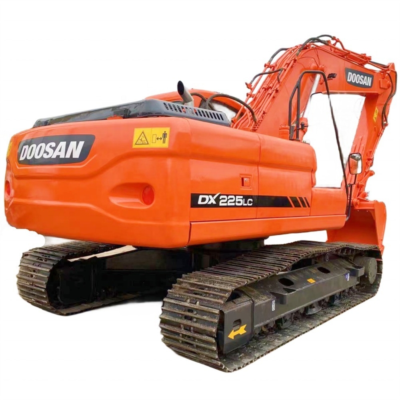 Excavadora Doosan DX225LC 2023 Horas de trabalho baixas Excavadora hidráulica de segunda mão