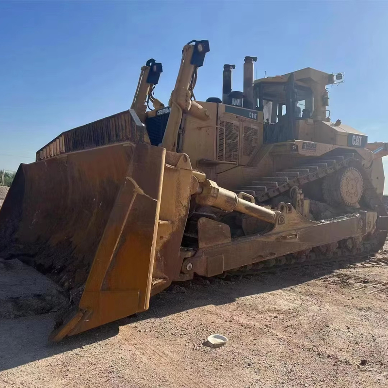 Lojas de impressão Bulldozer de rastreador hidráulico no Japão Bulldozer usado Caterpillar Cat D11T