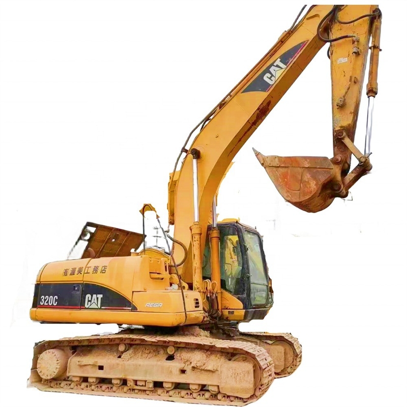 2022 Excavadora Caterpillar Usada Excavadora CAT 320C de segunda mão com motor CAT original