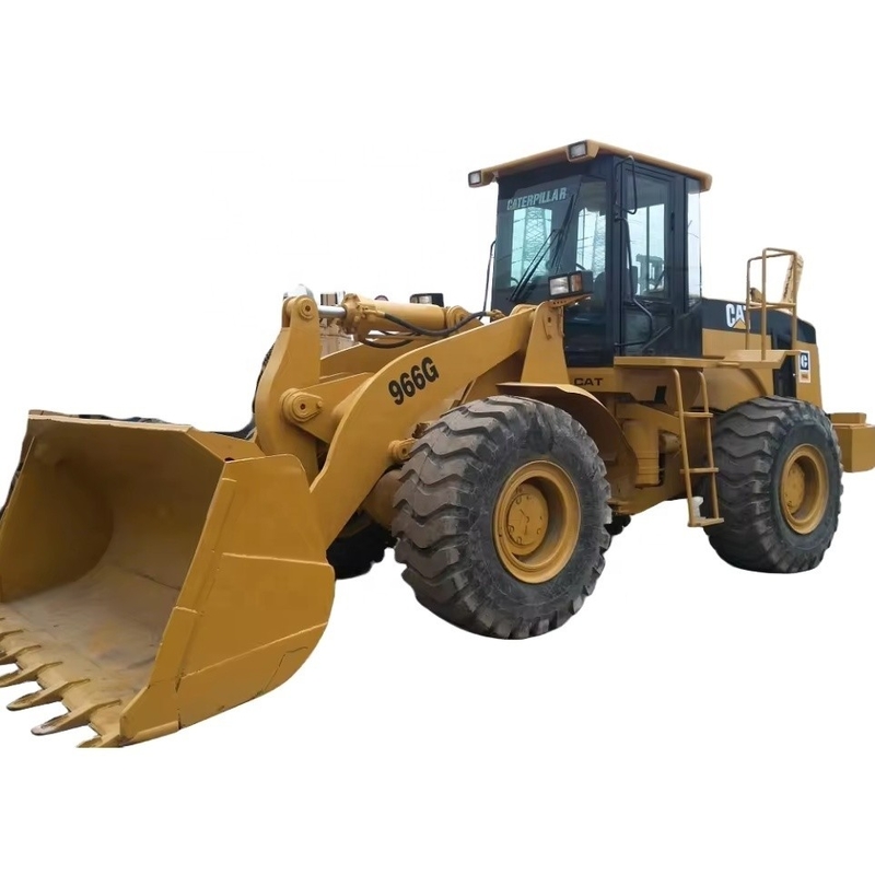 CAT 966G Excavadora Usada Original do Japão 195KW 15 toneladas Peso de operação Bom estado