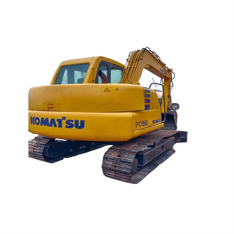 Excavadora Komatsu PC60 usada com bom sistema hidráulico e motor original do Japão