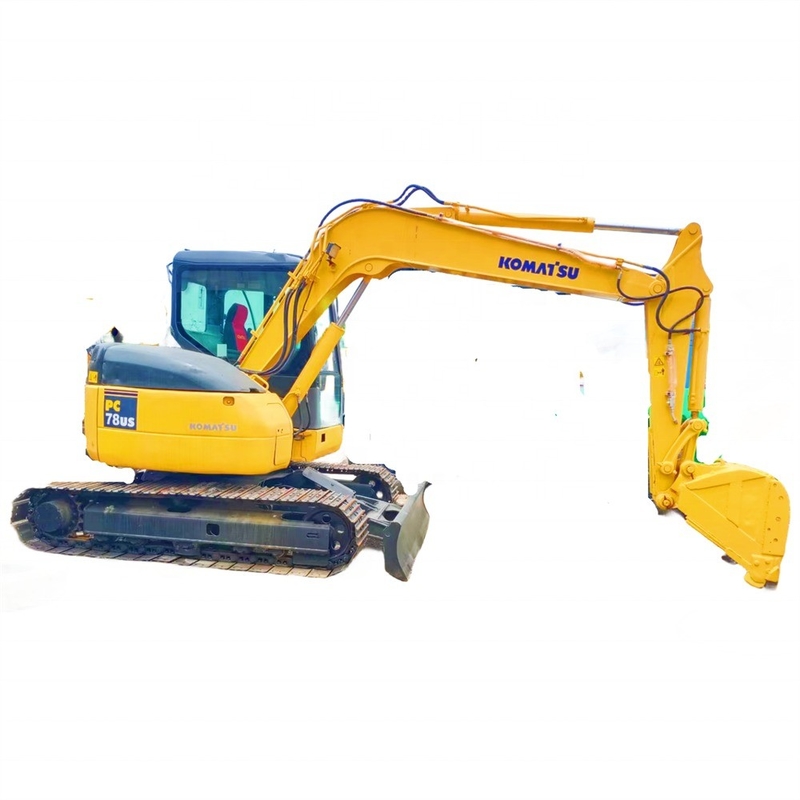 Usado KOMATSU PC78US 7 toneladas Pequena Escavação de Escavação de Escavação em boas condições