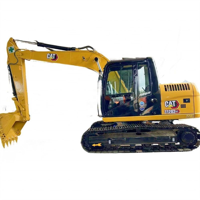 12 toneladas de cor original usado Caterpillar 312D2GC escavadeira para construção pesada