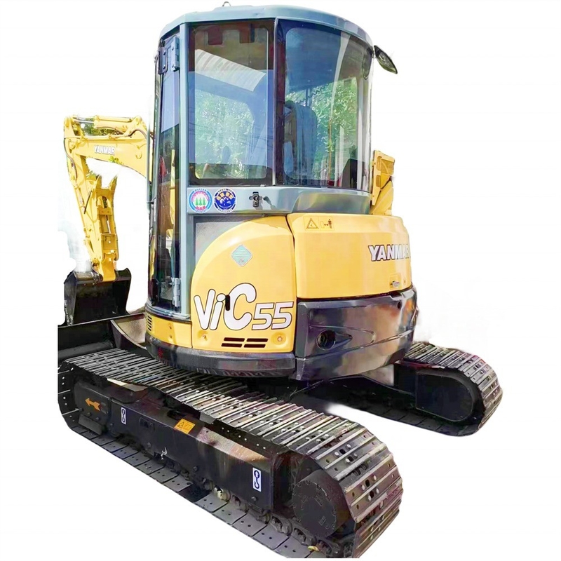 Excelente estado Yanmar VIC55 5.5ton Excavator Mini Excavator usado em máquinas VIC55