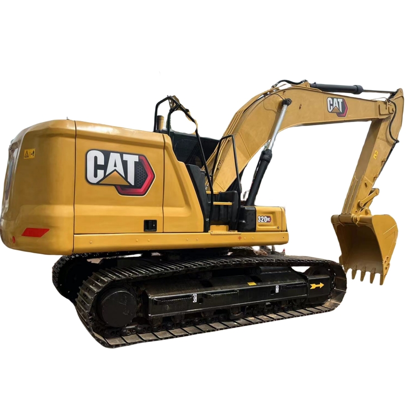 Excavadora CAT 320GC em bom estado, de segunda mão, escavadora de 20 toneladas no melhor negócio deste mês.