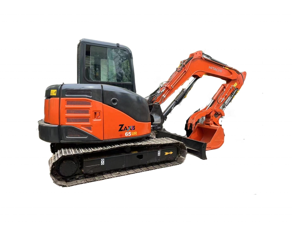 Hitachi ZX65 Mini Crawler Excavator em boas condições com motor original japonês