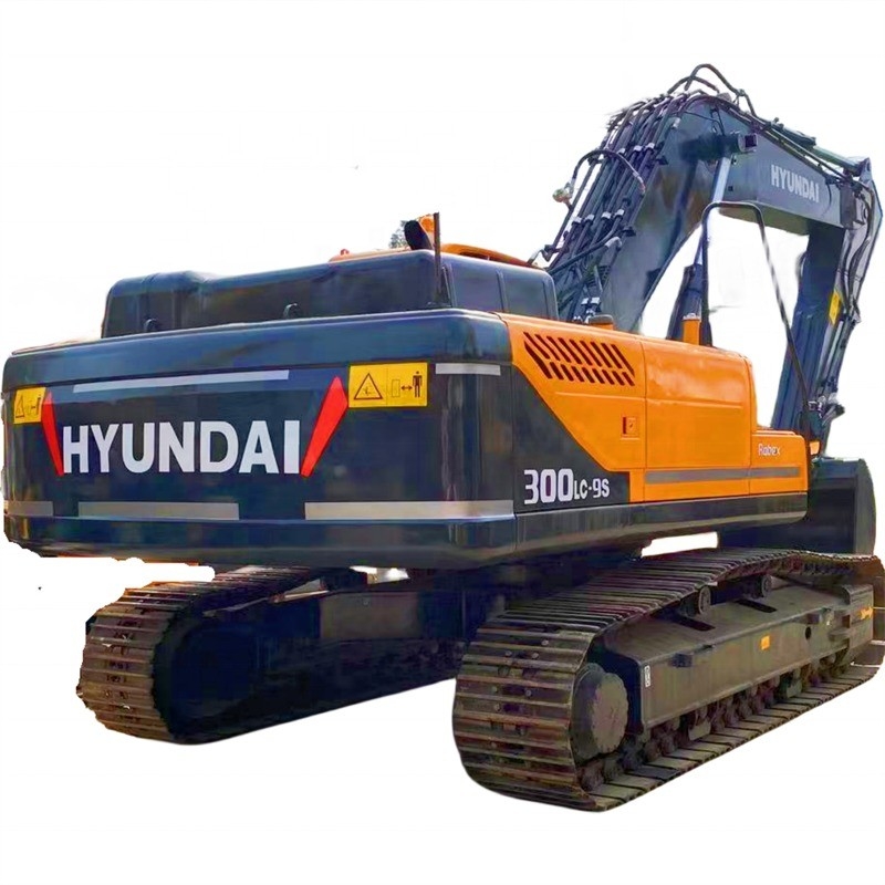Motor diesel 128KW segunda mão Coreia feita escavadeira 300LC-9 Usado escavadora em bom estado
