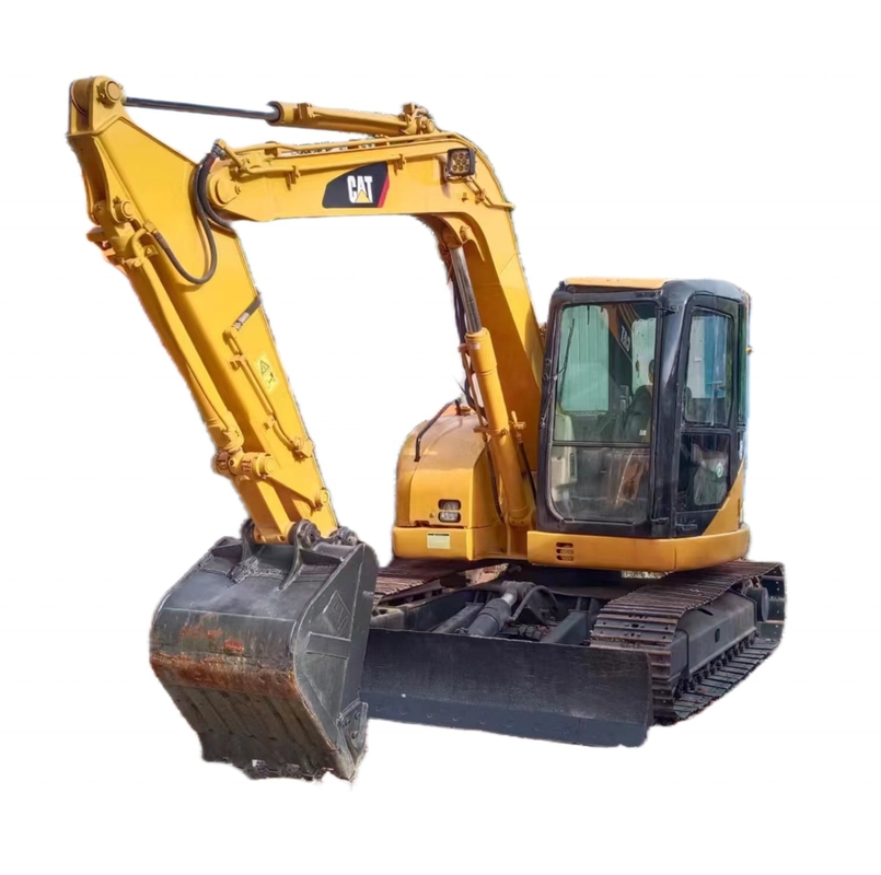 CAT 308C Excavadora Excavadora hidráulica de construção de segunda mão para 8000 kg de peso da máquina