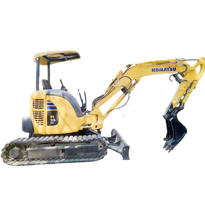 Cor original Komatsu Pc35MR Boutique Excavadora PC35 em bom estado