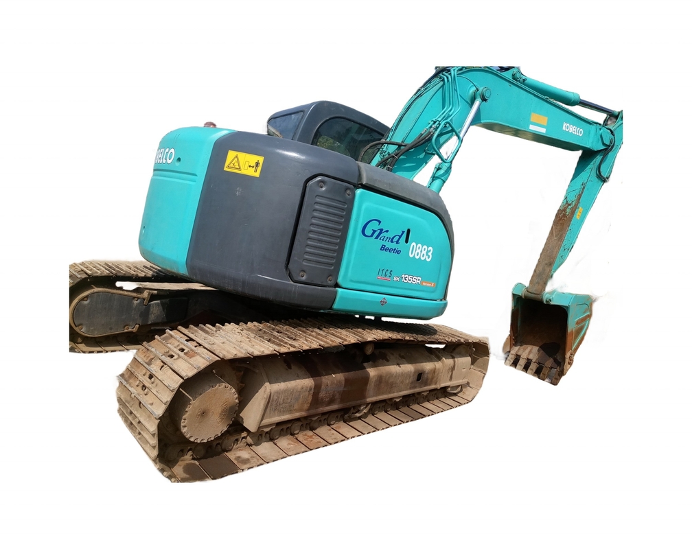 KOBELCO Excavadora SK135S em bom estado Peintura original Excavadora hidráulica