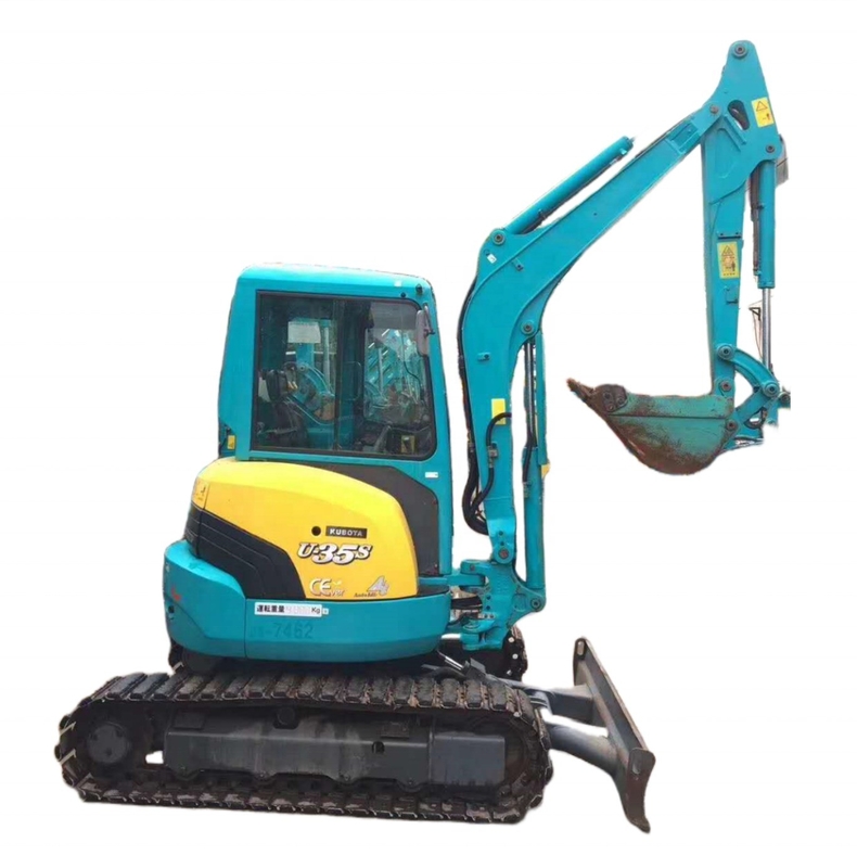 Excavadora de 3 toneladas Kobelco U35S em bom estado, ideal para máquinas de construção usadas