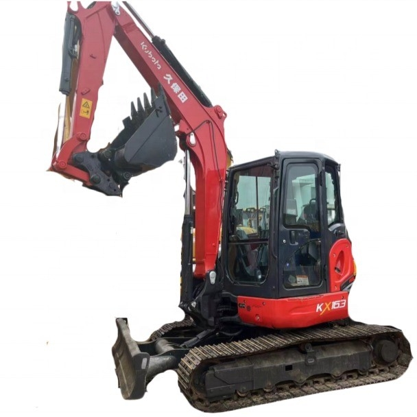 0.3m3 Capacidade de balde Kubota KX163 Excavadora para seus projetos de canteiro de obras