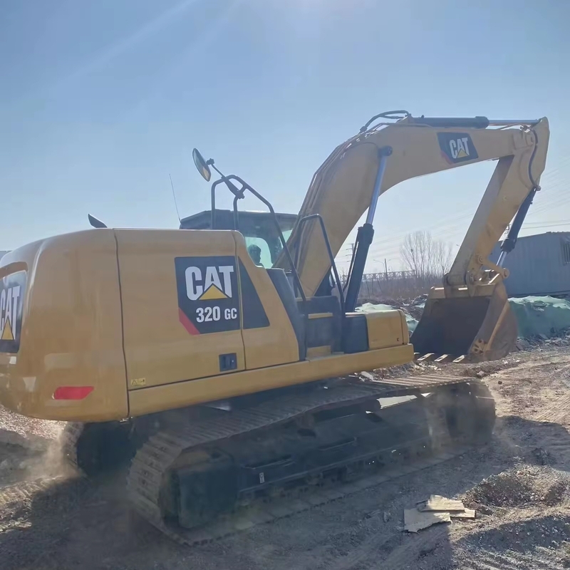 Excavadora de motor japonês CAT 320GC em excelente estado com capacidade de balde de 0,3 m3