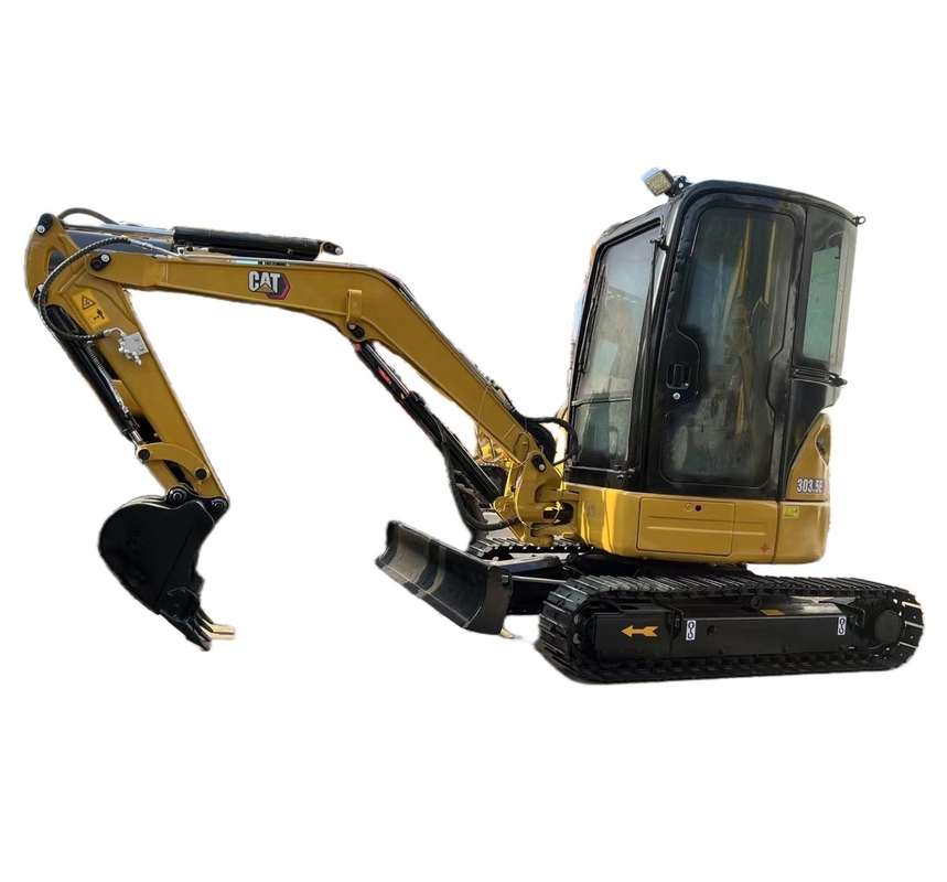 O Japão usou a mini-excavadora Caterpillar 303.5 com capacidade de balde de 0,5M3 em 2022