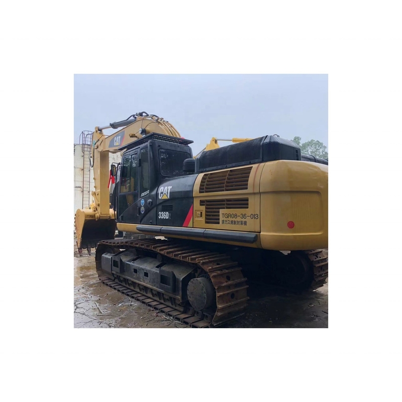 Excavadora Caterpillar 336D2 de segunda mão com poucas horas de trabalho e capacidade de balde de 2,2M3