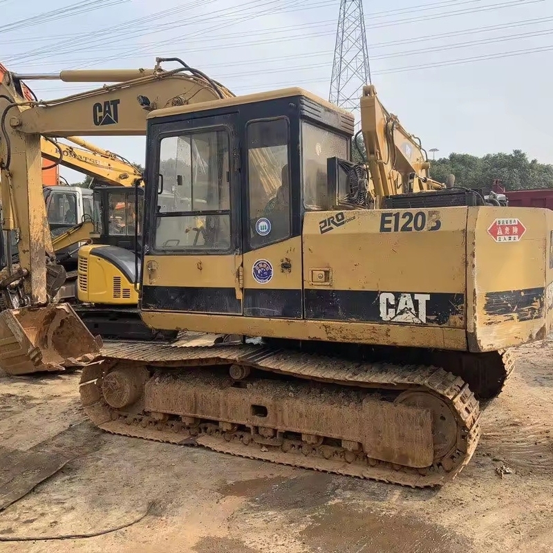 Horário de trabalho baixo CAT E120B Excavadora de rastreamento Excavadora usada em bom estado em estoque