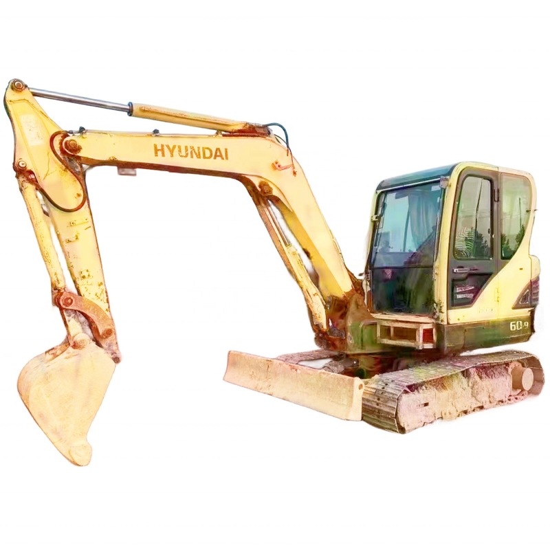 2022 Hyundai 60-9 Escavação e boa condição Escavação hidráulica com capacidade de balde de 1m3