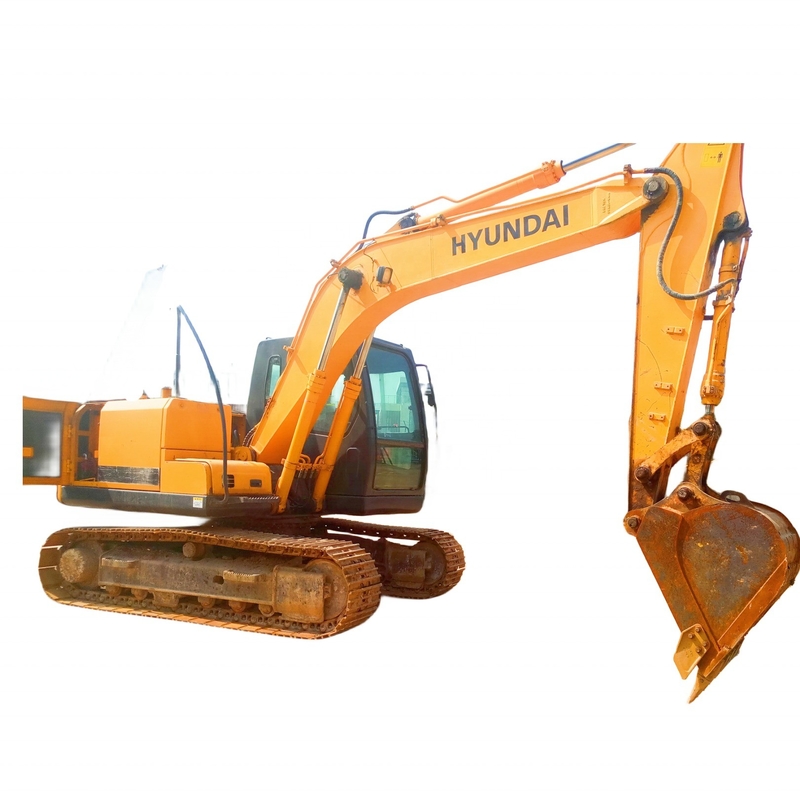 Bom desempenho Excavadora usada Hyundai 110-7 para construção e construção