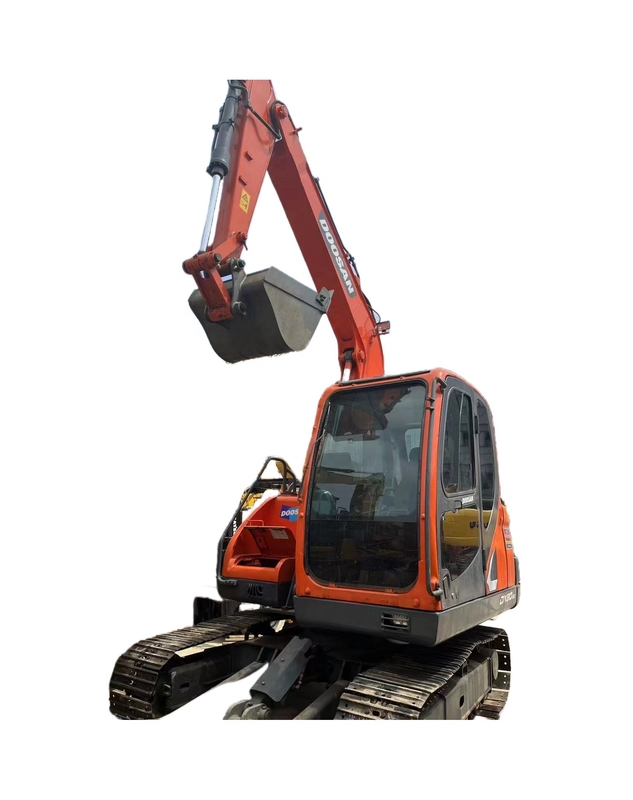 Pintura original DOOSAN DX80-9C Roda Excavadora Hidráulica em estoque em para Construção