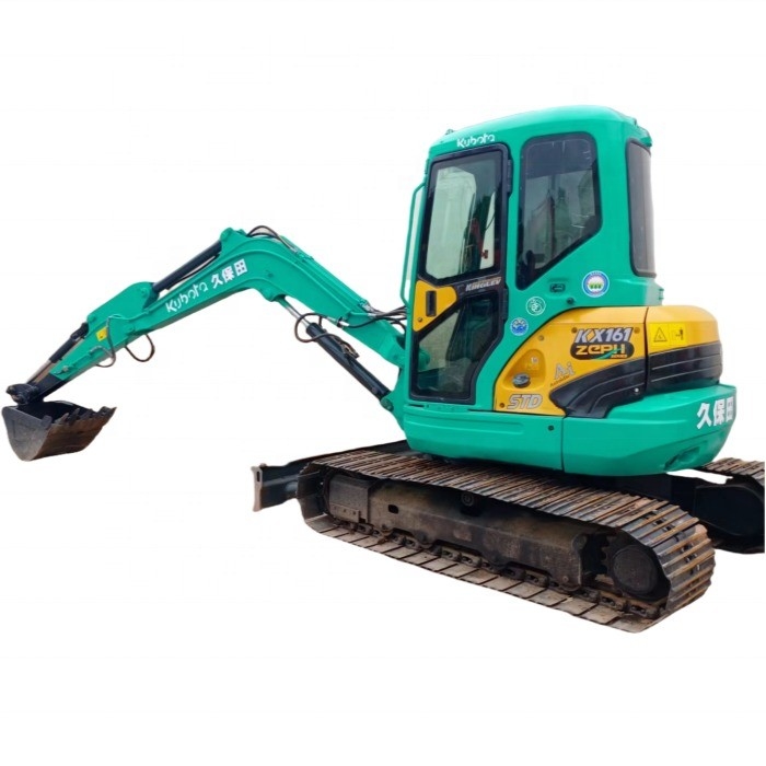 Excavadora original japonesa de 5 toneladas Kubota KX161 com motor HINO 20kw em boas condições