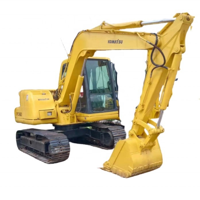 Em boas condições, mini escavadeira de 6 toneladas, escavadeira de arrasto, Komatsu PC60 PC35MR PC55MR PC56 PC30