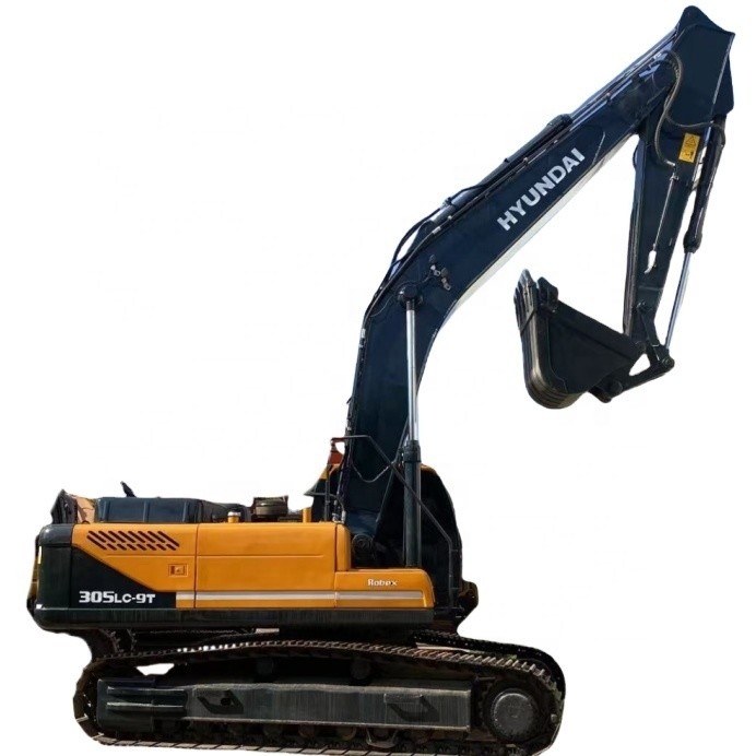 Excavadora Hyundai 305LC de 30 toneladas com motor EPA e pintura original em Guangzho