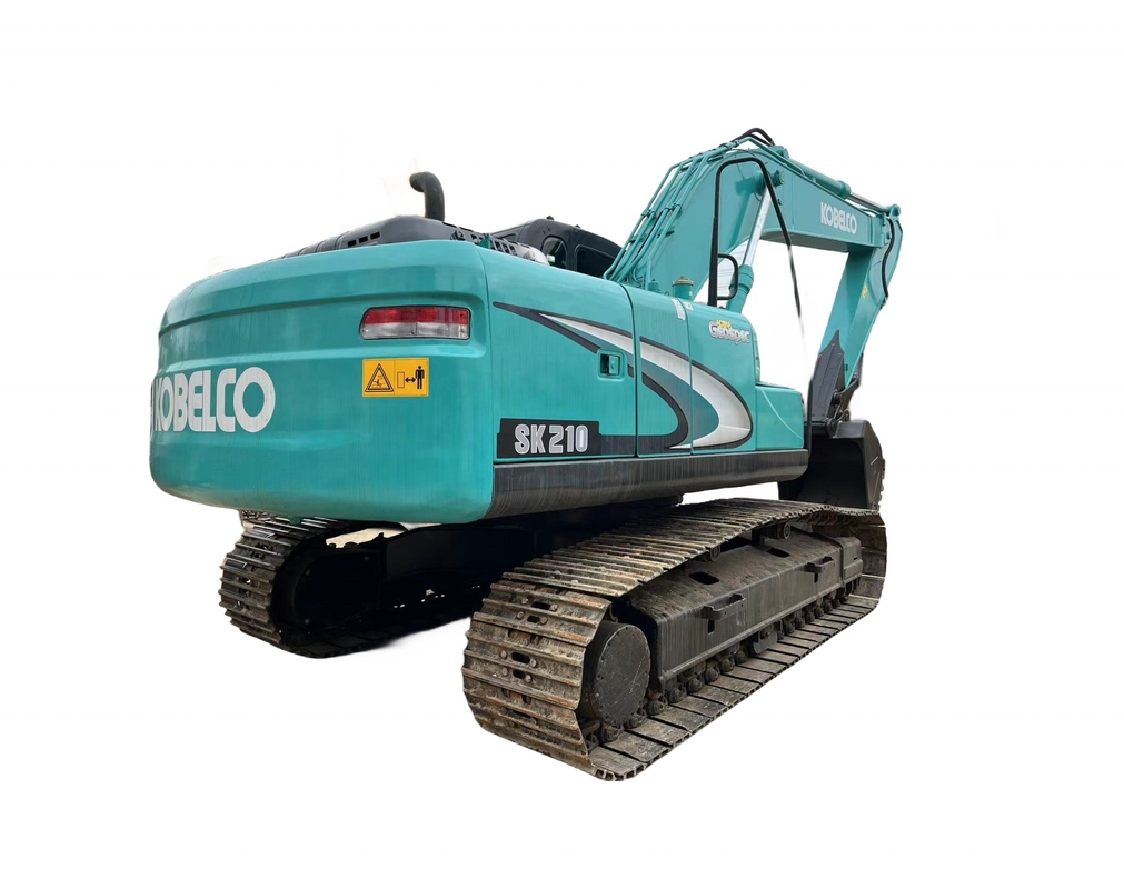 Digger usado Kobelco SK210LC com pintura original e bomba hidráulica Liyuan do Japão