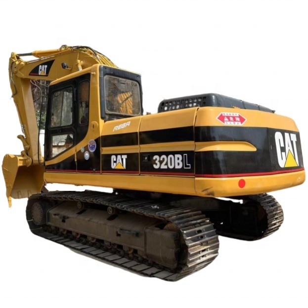 Excavadora original de 20 toneladas CAT 320BL Excavadora usada com 112 kW de potência e certificada EPA/CE