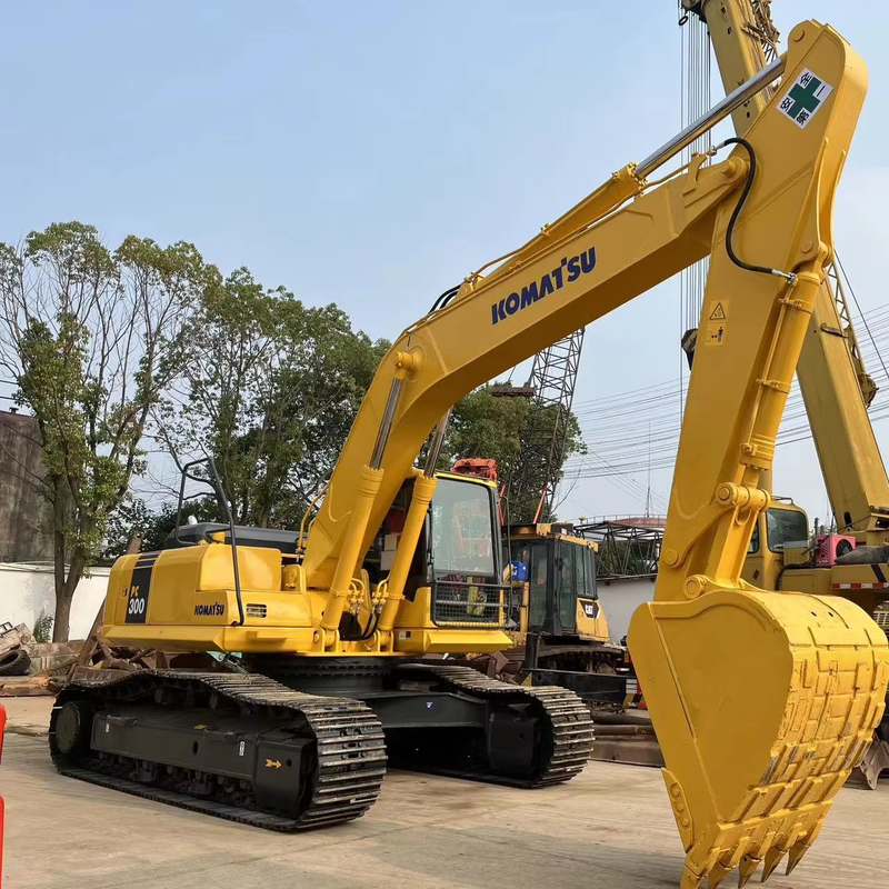 Japão Original Komatsu PC300 Excavadora de rastreador usada com 30000 KG de peso da máquina