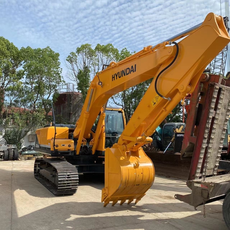 22000 KG peso da máquina usado Hyundai HX220 L escavadeira 125KW Crawler com hidráulica