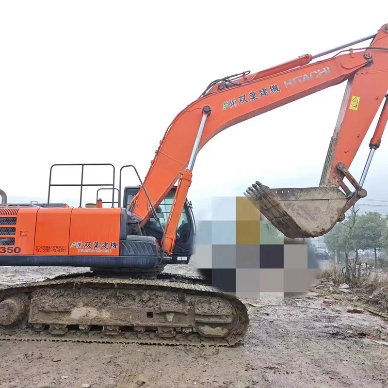 Excavadora usada Hitachi ZX350G Crawler com pintura original e poucas horas de trabalho 0-2000