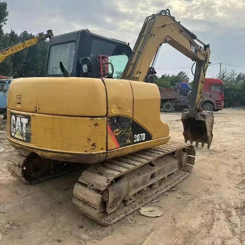 Equipamento pesado usado Cat307D Excavadora de rastreamento do Japão com e pintura original