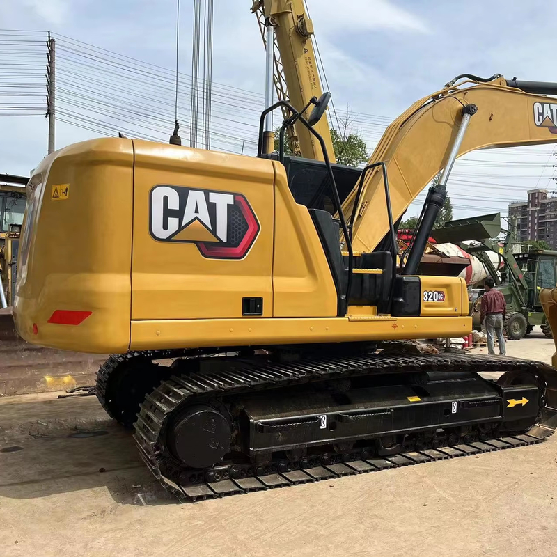 Máquina de rastreamento CAT 320GC Excavadora usada com boa condição e válvula hidráulica Liyuan
