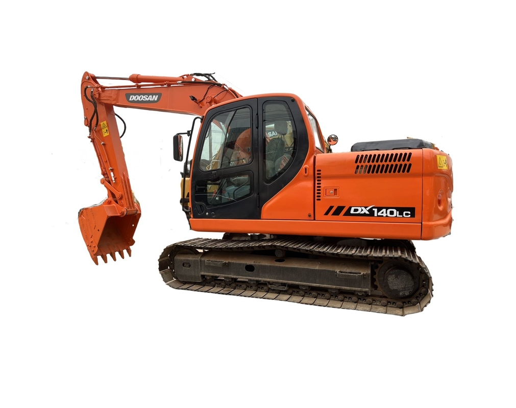 0.51M3 Capacidade de balde Excavadora Doosan 140LC usada com horas de trabalho baixas em Xangai
