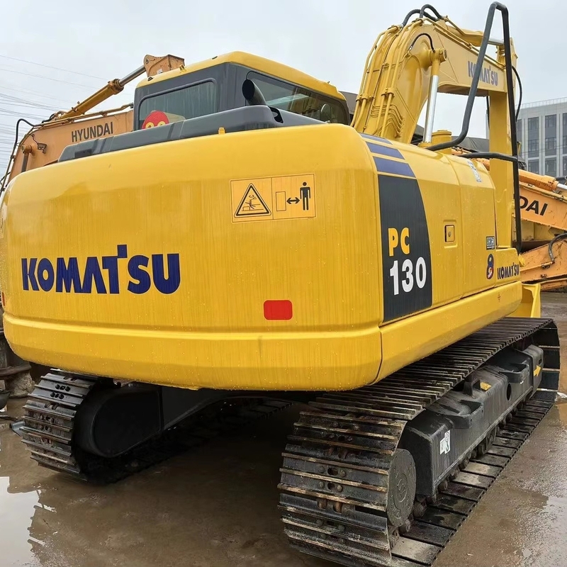 Japão Original Usado Komatsu PC130-7 Mini Excavatora de 13 toneladas com 0-2000 Horas de Trabalho