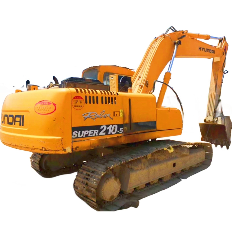 20 toneladas Hyundai 210-5 Excavator de segunda mão Excavadora de rastreamento com capacidade de balde de 0,8m3